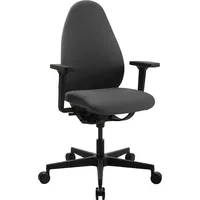 TOPSTAR Drehstuhl SOFT SITNESS ART, Grau Schwarz - höhenverstellbare