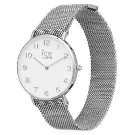 ICE-Watch Ice Watch Uni Armbanduhr Ice City Milanese silberfarben 41 mm in silber