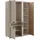 Composad Kleiderschrank Bravo 148 x 217 x 0 cm Braun