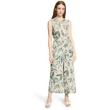Betty & Co Damen Jumpsuit ohne Arm 38, Nature/Green - 38W
