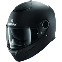 Shark Spartan 1.2 BLANK MAT Fiberglas Integralhelm matt-schwarz - XL (61/62)