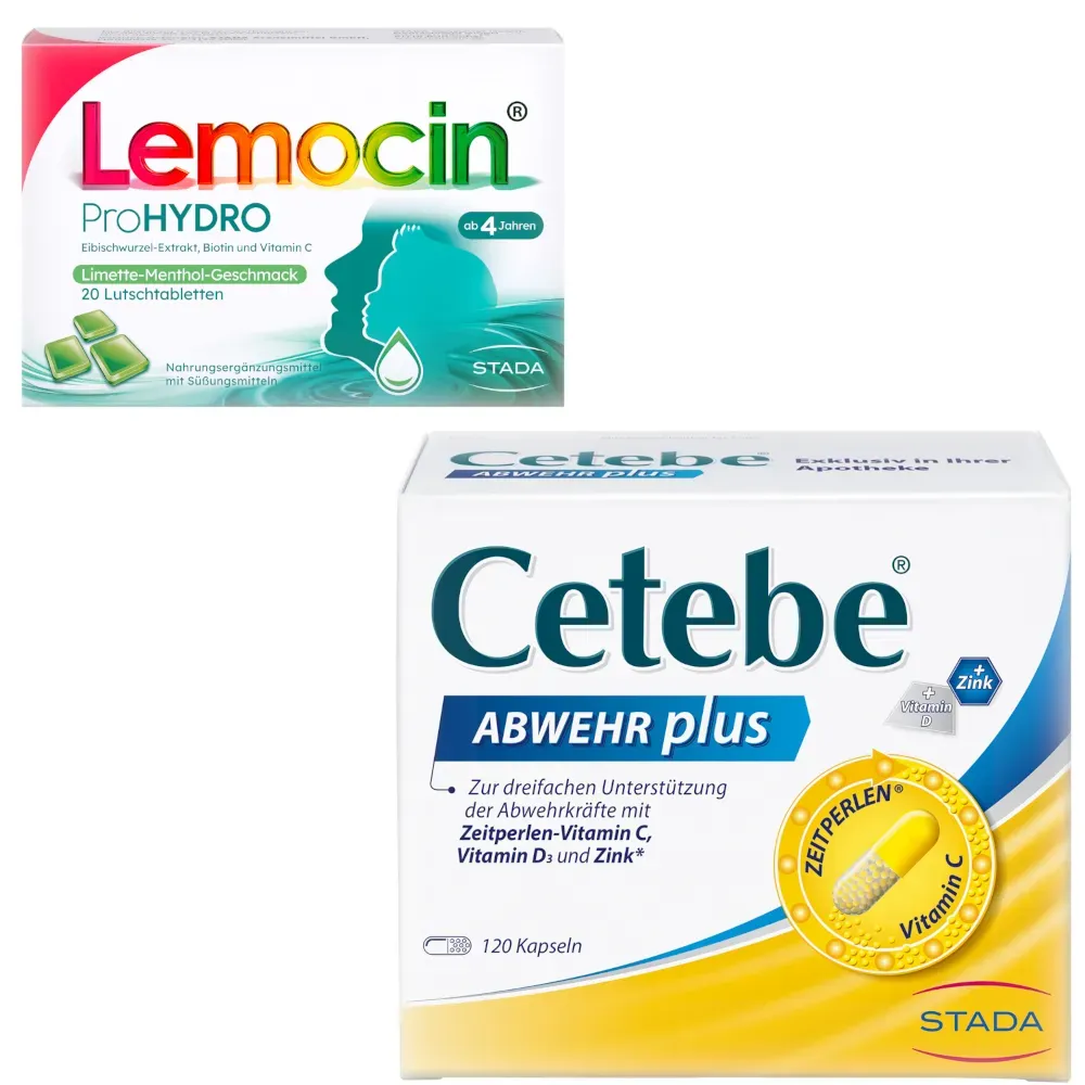 Cetebe ABWEHR plus +  Lemocin ProHYDRO