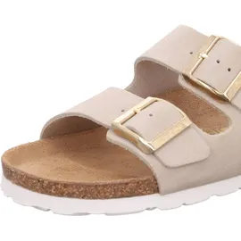 ROHDE Sunnys N ́12 Damen Pantolette Hausschuhe Sandale 5590 02 Elfenbein, Schuhgröße:43 EU