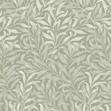 William Morris At Home Vliestapete Willow Bough 10 m x 52 cm Hell Grün FSC®