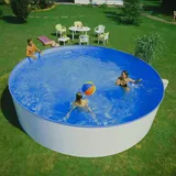 PLANET POOL Stahlwandpool 360 x 84 cm weiß