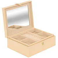 Atmosphera Créateur d'intérieur Schmuckschatulle in beige | Gr.: onesize