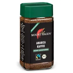 Mount Hagen Instant Arabica Kaffee entkoffeiniert bio
