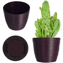 Kadax Blumentopf Ø 13 x 11 cm Pflaume