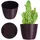 Kadax Blumentopf Ø 13 x 11 cm Pflaume