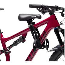 Kids Ride Shotgun Velokindersitz Front schwarz