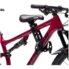 Kids Ride Shotgun Velokindersitz Front schwarz