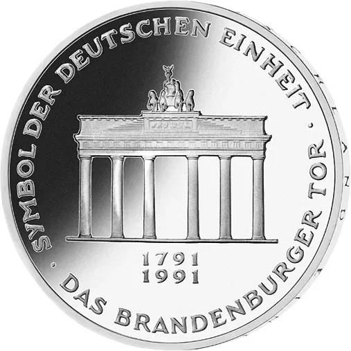 Preisvergleich Produktbild Bund 10 DM Brandenburger Tor st