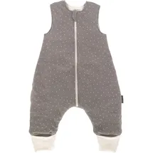 LaLoona Baby Schlafsack mit Beinen Dots Taupe 80