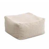 Home Deluxe Sitzsack Hocker Cozy - Beige