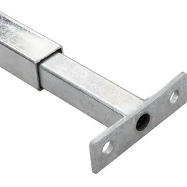 vidaXL Einstellbare Fenster-Sicherheitsstangen 3 Stk. 710-1200 mm