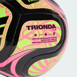 adidas FIFA Fußball-Weltmeisterschaft 26 Trionda Club Ball Black / Lucid Lemon / Lucid Pink Gr. 5