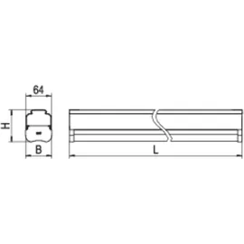 Ridi LED-Geräteträger 1 Silber
