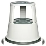Alco Rollhocker Metall weiß