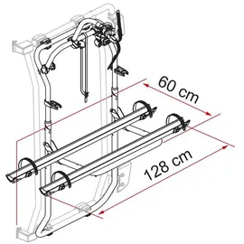 Fiamma Carry-Bike Frame Deep Black