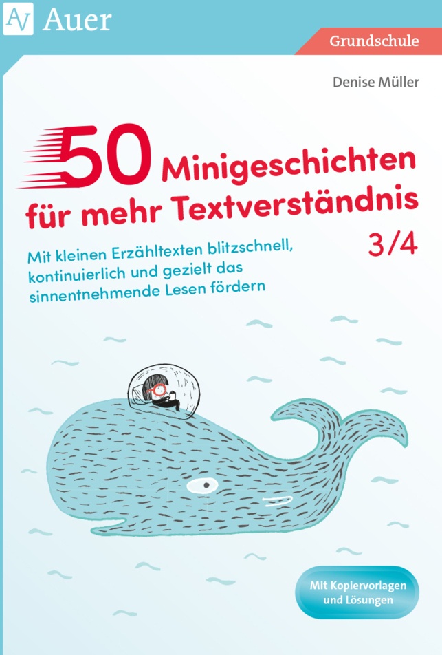 50 Minigeschichten Für Mehr Textverständnis 3/4 - Denise Müller  Geheftet