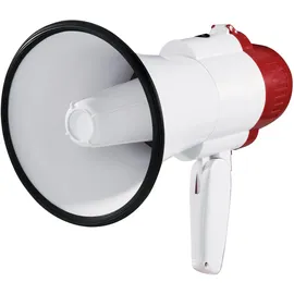 SpeaKa Professional XB-7S Megaphon Rot/Weiß