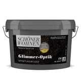 Schöner Wohnen Trendstruktur Glimmer-Optik Effektlasur 1 l gold