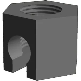 ULROAD Ersatzmutter schwarz