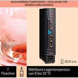 Klarstein 	Vinovilla 7 Built-In Uno onyx