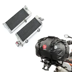 Kühler Radiator passend für KTM EXC 125 / 200 / 250 / 300 2-Takt 2008-2015 + Hecktasche Drybag XF60 Wasserdicht Volumen 60l