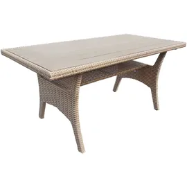 BellaVista Prato II Dining-Lounge-Set braun/beige