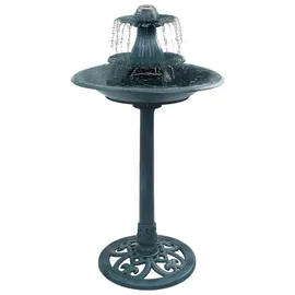 vidaXL Springbrunnen Vogelbad Grün 50×91 cm