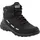 Jack Wolfskin Woodland 2 Texapore Mid W Sneaker, Black/Grey, 38