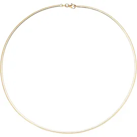 Jobo Halsreif 333 Gelbgold 2 mm