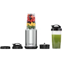 Hagenuk BL-1000.7B Hochleistungsmixer 30.000 U/Min Smart Blender, Farbe:Silber