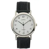 Adora 1-200704-001 Herrenuhr aus Edelstahl mit Lederband, > AB6103