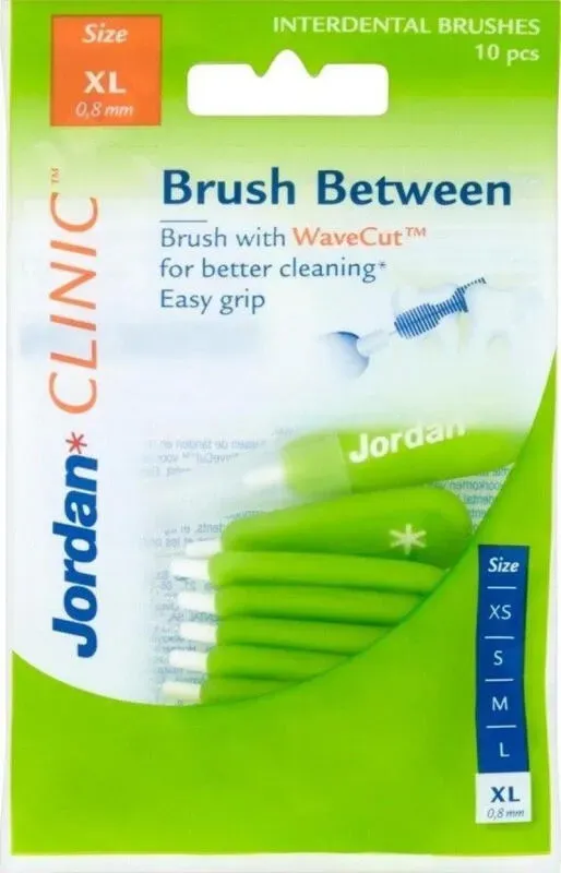 JORDAN Interdentalbürsten - Clinic Brush Between XL