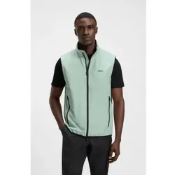 BOSS für Herren. 50533761 Türkisfarbene wasserabweisende Golfweste (XXL), Lässig, Synthetisch