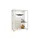 VCM Vitrine Glasol 70 x 35 x 90 cm Weiß