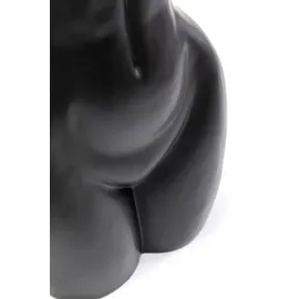 Kare Vase Donna schwarz, 40cm