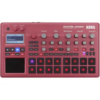 Korg - ESX2-RD Electribe Sampler Music Production Station - Red