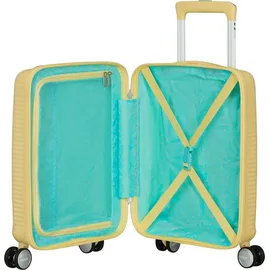 American Tourister Soundbox Mini 4-Rollen Kindertrolley 47 cm / 22 l pastel yellow
