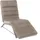 W.Schillig Relaxliege daily dreams Leder/Polyester 65 x 91 x 170 cm Braun mit Kissen