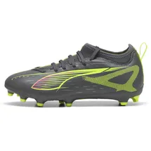 Puma Ultra 5 Match FG/AG Kinder matte aged silver/yellow alert 38,5