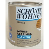Schöner Wohnen SCHÖNER WOHNEN-Farbe Home Möbel-Klarlack (Glänzend, 750 ml, Farblos)