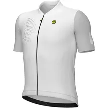 ALÉ PR-E Follow Me Kurzarmtrikot weiß/grau - L