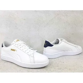 Puma Smash v2 L puma white-peacoat-puma team gold 45