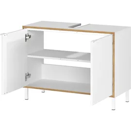 Germania Waschbeckenunterschrank GW-Topeka 80 x 60 cm Weiß