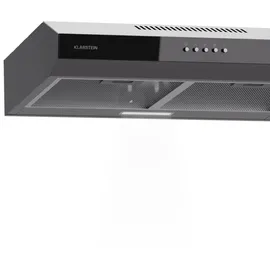 Klarstein Contempo 60 Flachschirmhaube 60 cm Silber