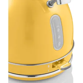 Swan Retro Set Frühstückswasserkocher 1,8 l Gelb