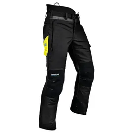 Pfanner Forst- und Schnittschutzhose VENTILATION Klasse 1, schwarz - S - kurz